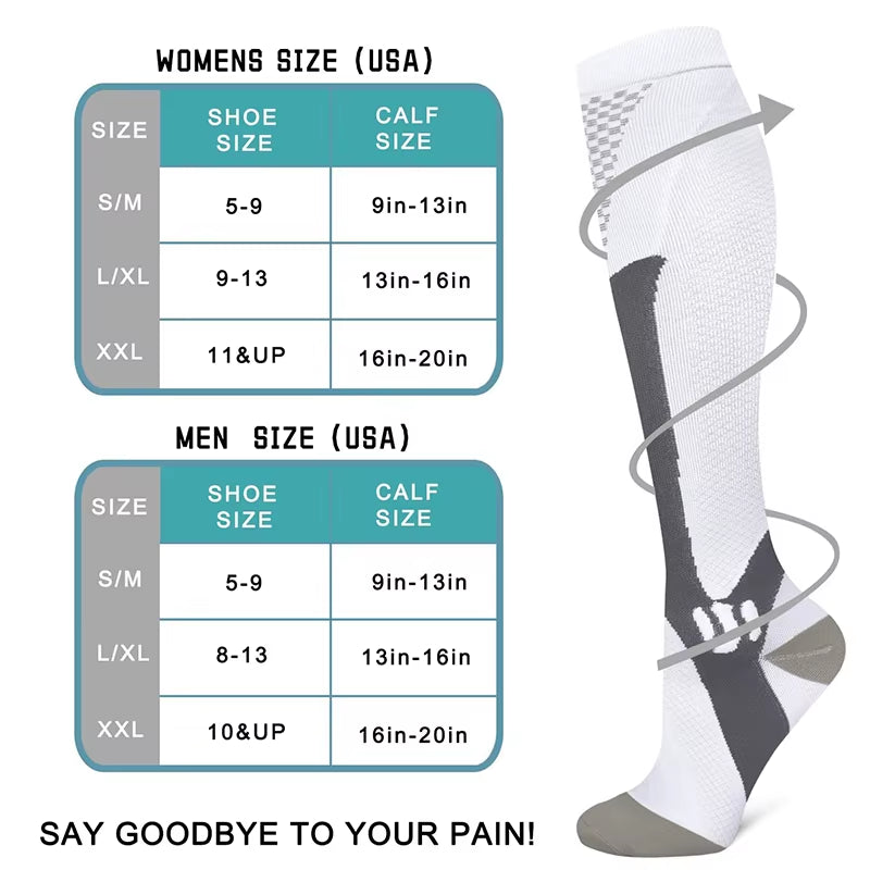 Medical  Compression sport Socks Men and women 